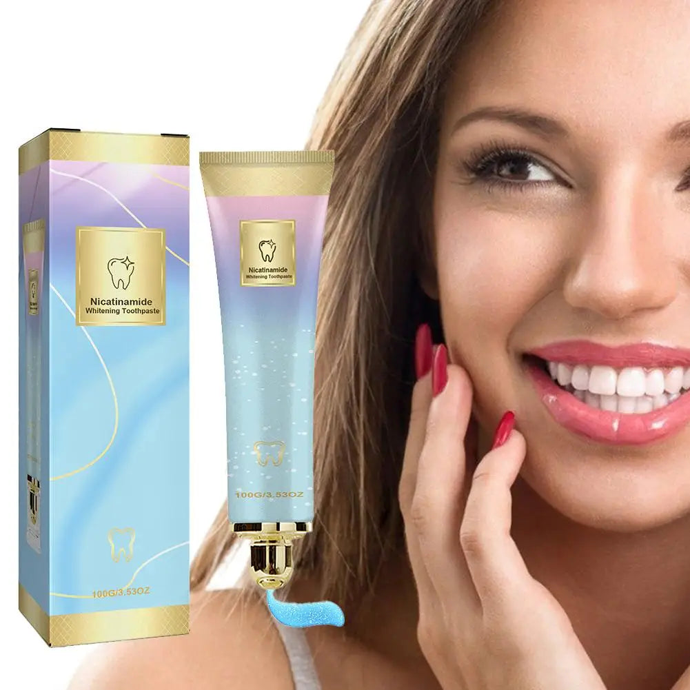 Sensitive Niacinamide Whitening Toothpaste Oral Cleaning Teeth Care 100G Toothpaste Teeth Refreshing 100G Breath Brighten M7D6