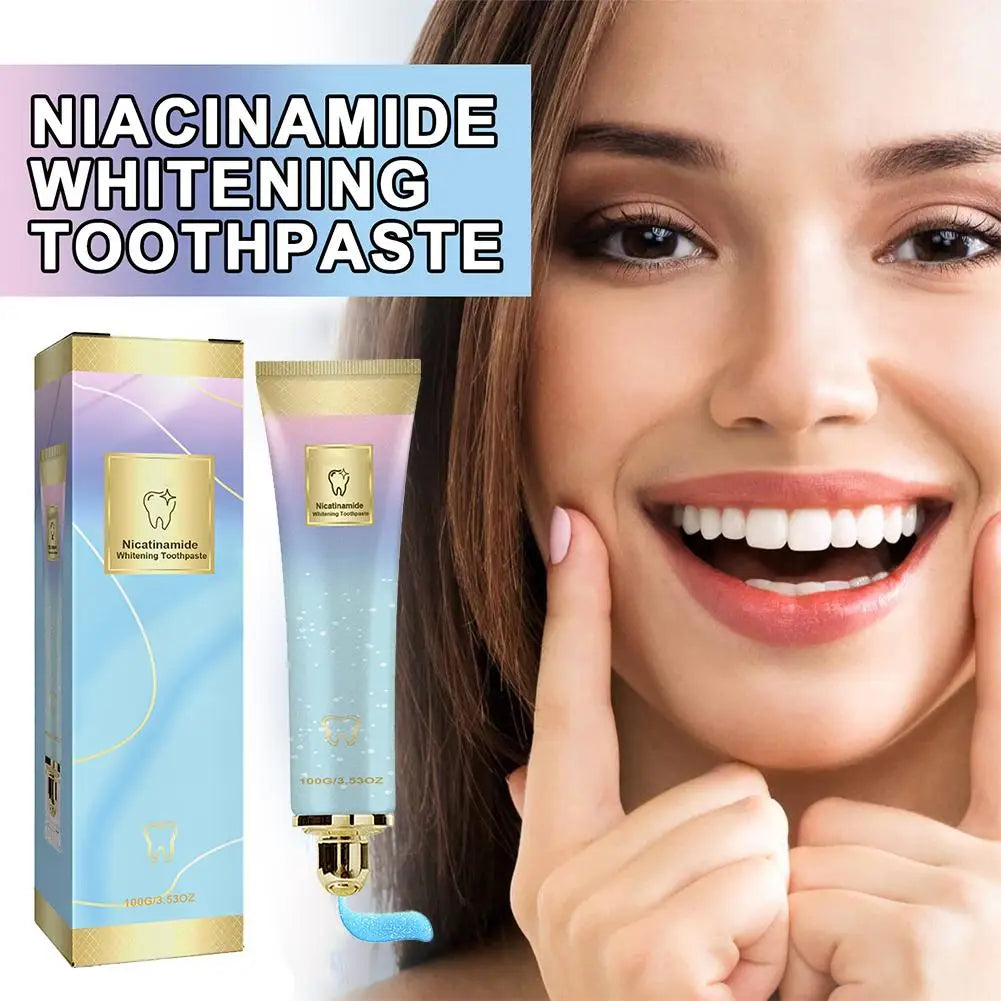 Sensitive Niacinamide Whitening Toothpaste Oral Cleaning Teeth Care 100G Toothpaste Teeth Refreshing 100G Breath Brighten M7D6