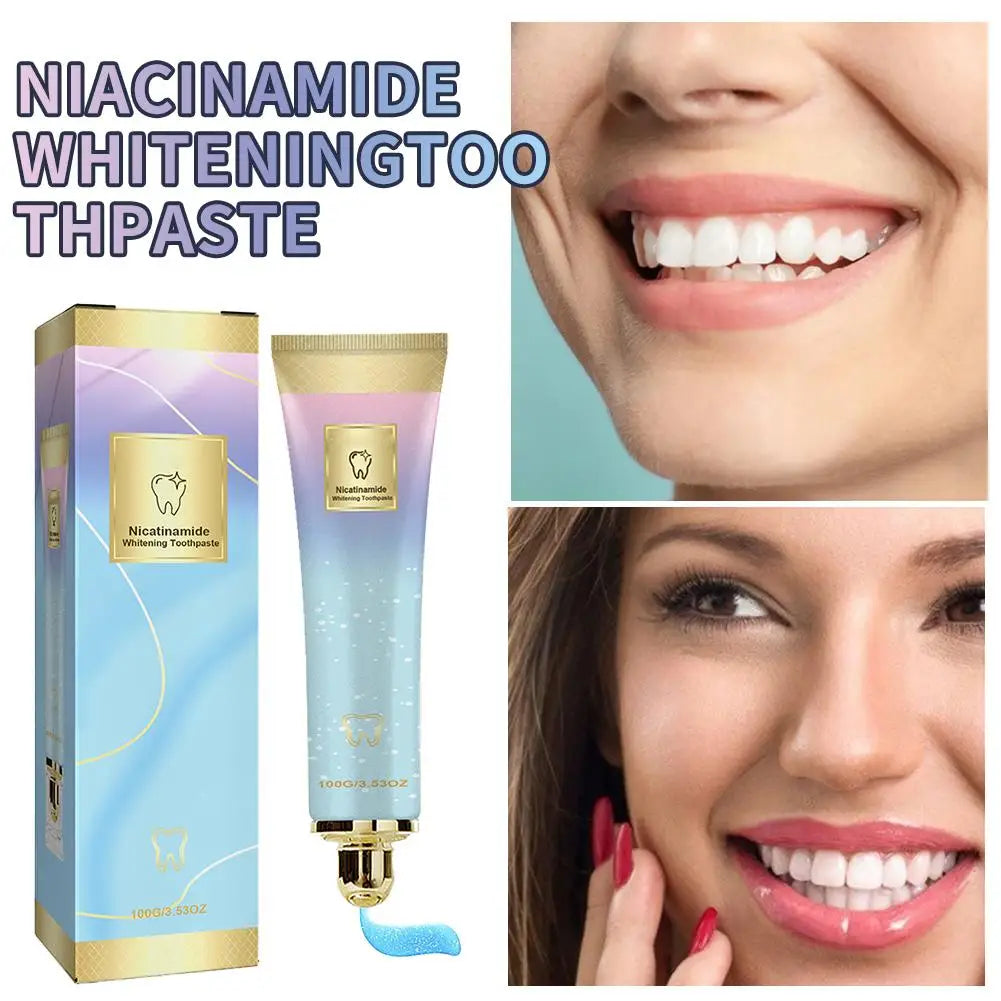 Sensitive Niacinamide Whitening Toothpaste Oral Cleaning Teeth Care 100G Toothpaste Teeth Refreshing 100G Breath Brighten M7D6